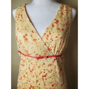 Y2K Vintage Barbiecore Flirty Cottagecore Coquette Babydoll Dress Tiered Midi